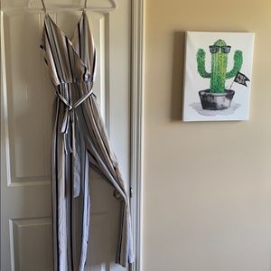 Striped Jumpsuit for Spring & Summer